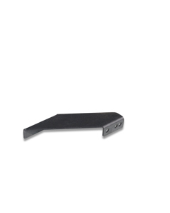 Supporting plate for supporting rail feed trough step